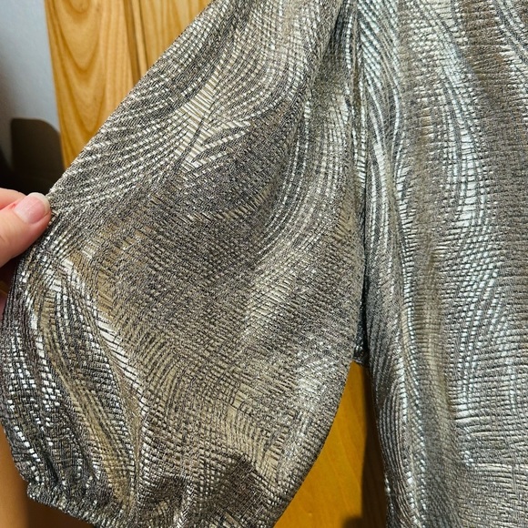 Foil Mini Dress Size 16 Papaya Party Dress New occasion sparkle pattern … - Picture 5 of 8